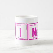 周期的なワインのHoマグ コーヒーマグカップ (中央)