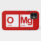 周期的なOMg Case-Mate iPhoneケース (裏面(横))