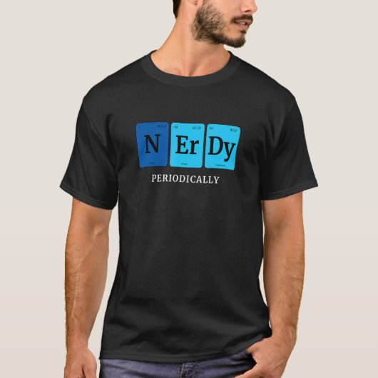 周期的に周期を持つ神経クールおたくSci Tシャツ (正面)