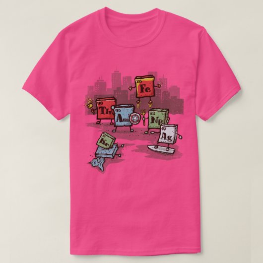 周期的に英雄的な Tシャツ (デザイン正面)