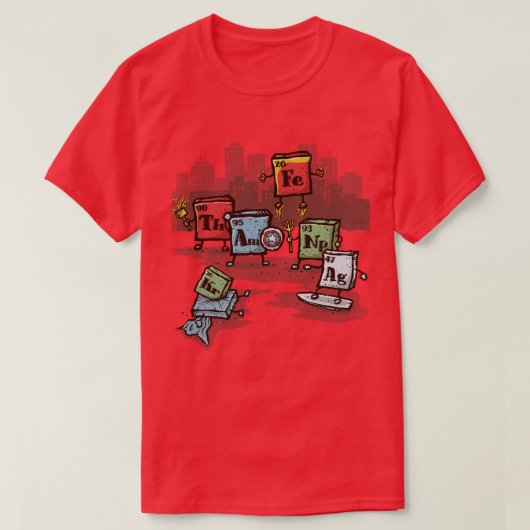 周期的に英雄的な Tシャツ (デザイン正面)