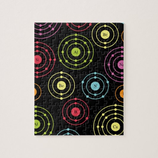 周期的シェル ジグソーパズル (縦)