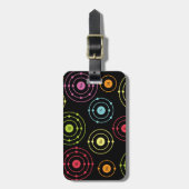 周期的シェル ラゲッジタグ (正面縦)