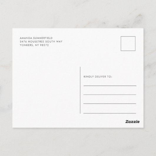 周期表おもしろい化学図 ポストカード (裏面)