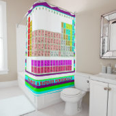 周期表のシャワー シャワーカーテン (インサイチュ)