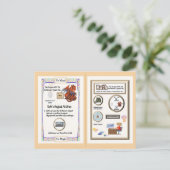 周期表のドラゴン - ルテニウム ポストカード (スタンド正面)