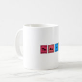 周期表の先生 コーヒーマグカップ (正面左)