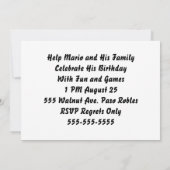 周期表の単語の争奪の招待 招待状 (裏面)