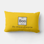 周期表の意外性はブーイングです、 ランバークッション (裏面)