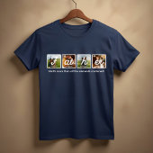 周期表の要素ハッピーファーザーの日 トライブレンドＴシャツ