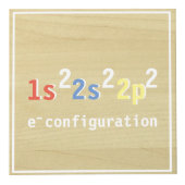 周期表アルファベットブロックカーボン教育 フォトキューブ (右)