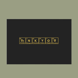 周期表サンキューカード サンキューカード