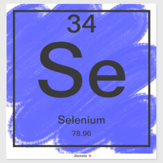 周期表シール – Selenium シール