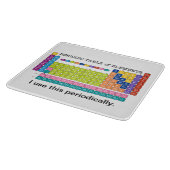 周期表チャート カッティングボード (角)