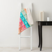 周期表パターンの要カラフル素 シェルパブランケット (インサイチュ)