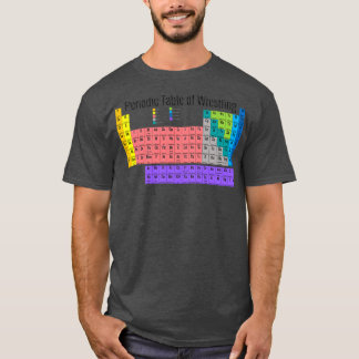 周期表レスリング Tシャツ