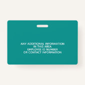 周期表要素のスペル先生 バッジ (裏面)