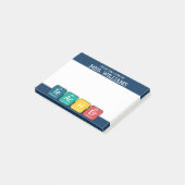 周期表要素のスペル先生 ポストイット (アングル)