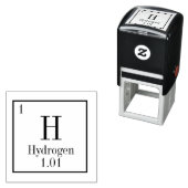 周期表要素印鑑 – 水素 セルフインキングスタンプ (インサイチュ)