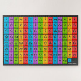 周期表1014の要素 ジグソーパズル