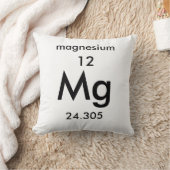 周期表12マグネシウムピロー クッション (ブランケット)