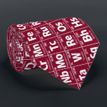 周期表 ネクタイ<br><div class="desc">この愛敬のあるネクタイは記号、重量および原子番号と共に周期表からの要素を特色にします。  数学および科学の熱狂者のための完全なギフト。</div>