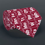 周期表 ネクタイ<br><div class="desc">この愛敬のあるネクタイは記号、重量および原子番号と共に周期表からの要素を特色にします。  数学および科学の熱狂者のための完全なギフト。</div>