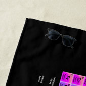 周期表 ビーチタオル (インサイチュ)