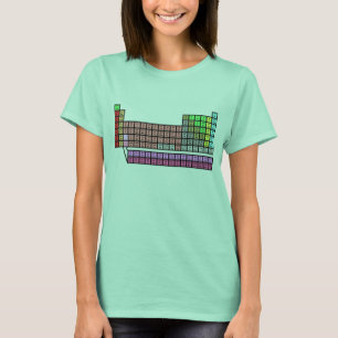 周期表(暗い) Tシャツ