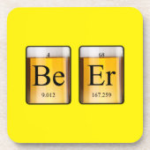 周期表： Be Er コースター (正面)