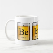 周期表: Be Er コーヒーマグカップ (左)