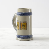 周期表: Be Er ビールジョッキ (正面左)