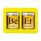 周期表： Be Er マグネット (横)
