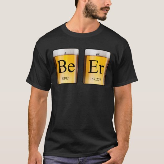 周期表: Be Er Tシャツ (正面)