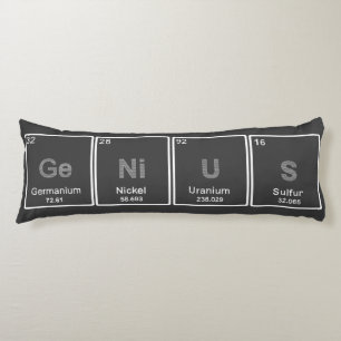 周期表GeNiUS体枕 ボディピロー