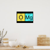 周期表OMGポスター ポスター (キッチン)