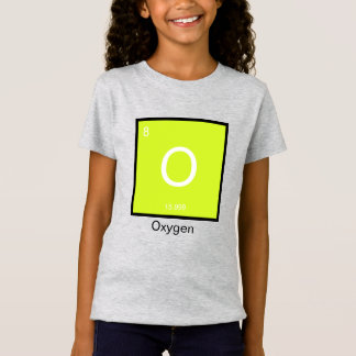 周期要素表の酸素Tシャツ Tシャツ