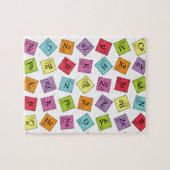 周期要素 ジグソーパズル (横)