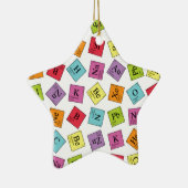 周期要素 セラミックオーナメント (右)