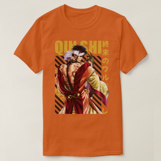 周松のワルキューリーチン秦始皇帝王 Tシャツ (デザイン正面)