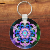 周波数の上げ/ウェルネスの許可 キーホルダー (正面)