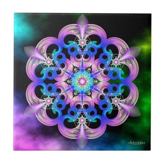 周波数の上げ タイル (正面)