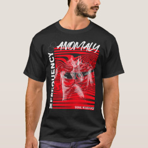 周波数異常科学通り衣服Tシャツ Tシャツ