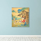 周王朝の武王天皇 キャンバスプリント (インサイチュ (ウッドフロア))