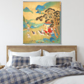 周王朝の武王天皇 キャンバスプリント (インサイチュ (寝室))