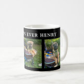 周産最高の犬の子犬の写真コラージュ コーヒーマグカップ (正面右)