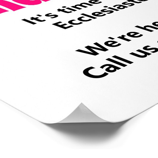 周産期精神衛生問題 ポスター (角)