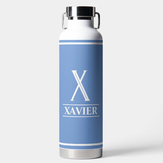 周糸モノグラムの根 ウォーターボトル (正面)