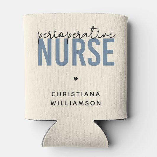 周術中カスタムナースRNまたはナースギフト 缶クーラー (裏面)