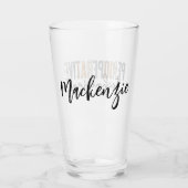 周術技パーソナライズされた術師 タンブラーグラス (裏面)